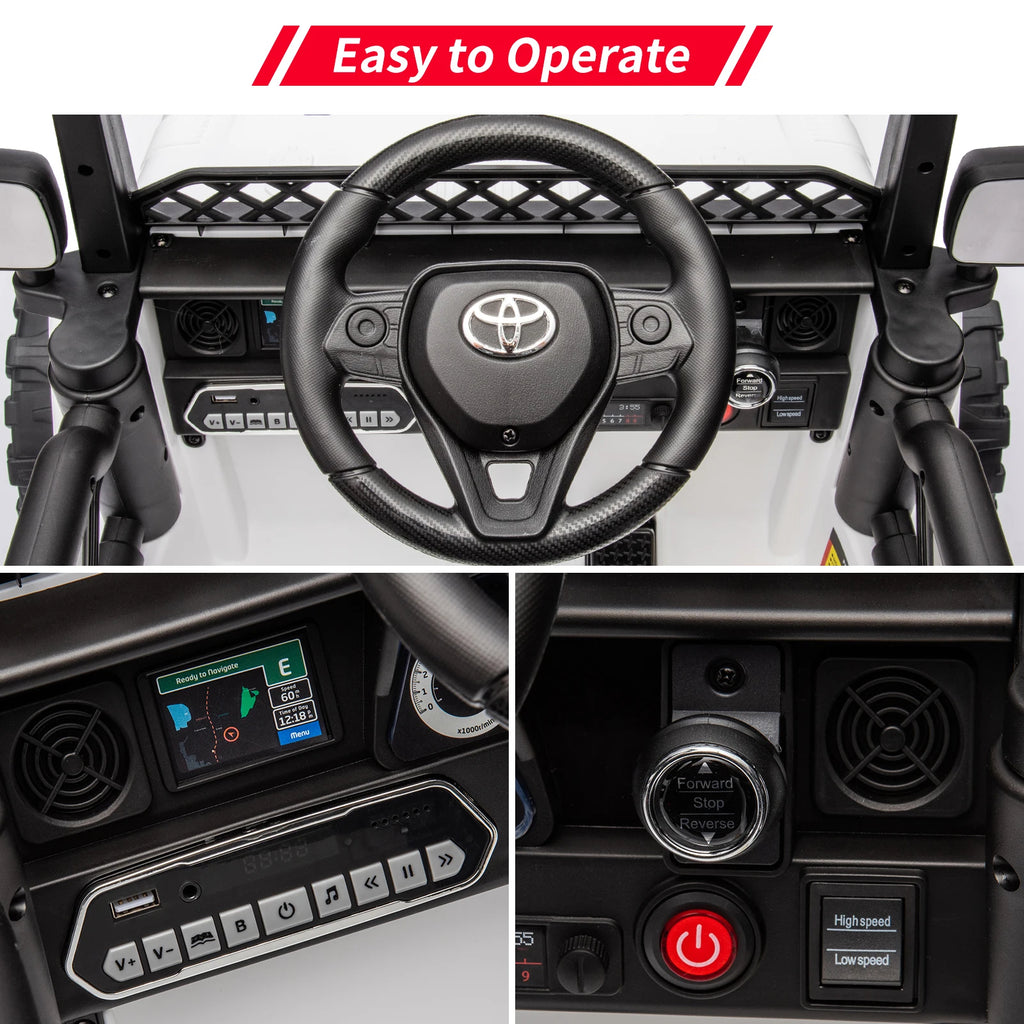 12V Electric Ride-On Car Toy Truck for Kids