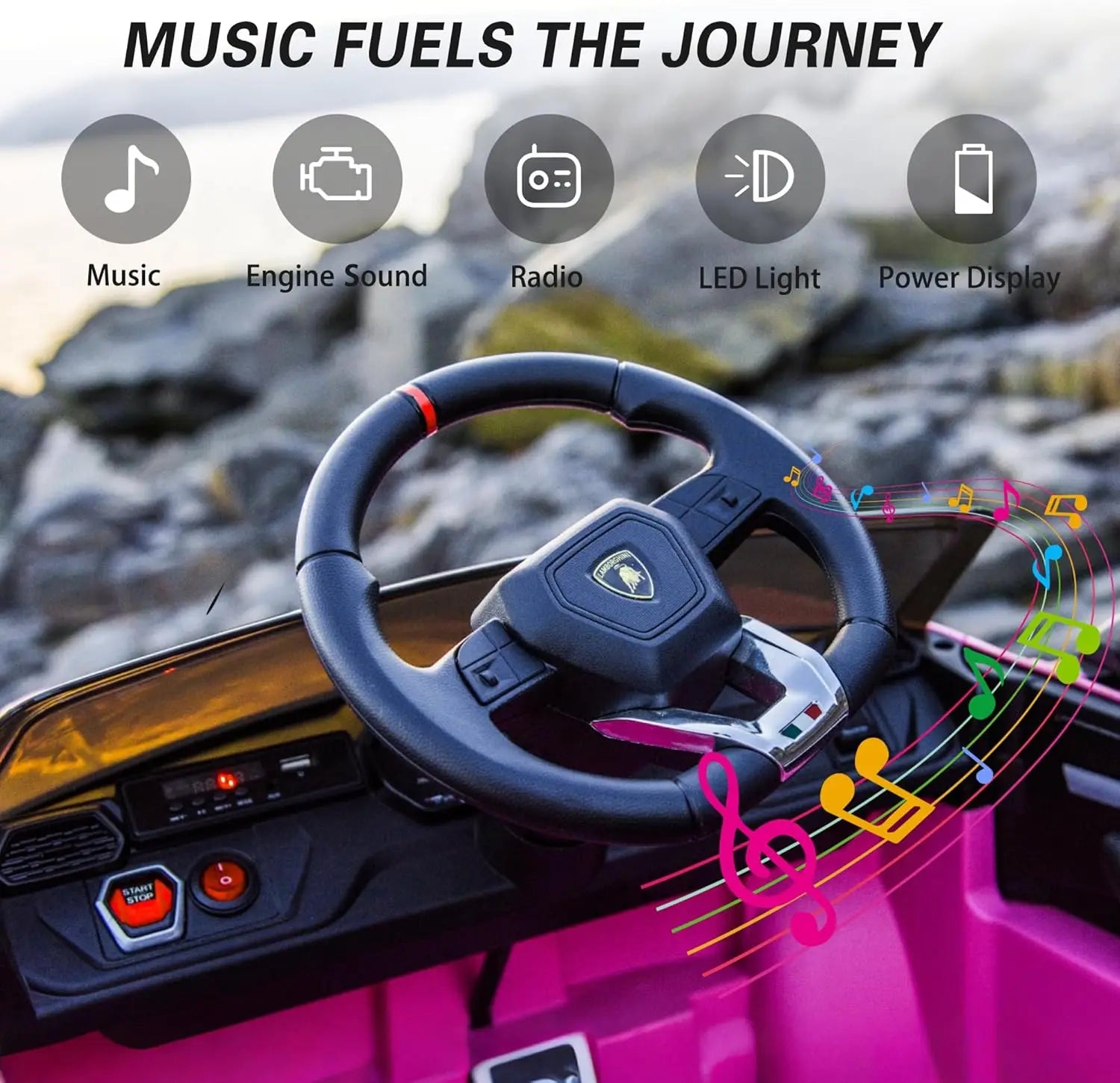 Licensed Urus Ride-On Truck Car Toy